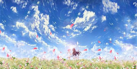 Anime Flower Field