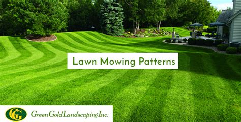 5 Cool Lawn Mowing Patterns That will envy Your Neighbors