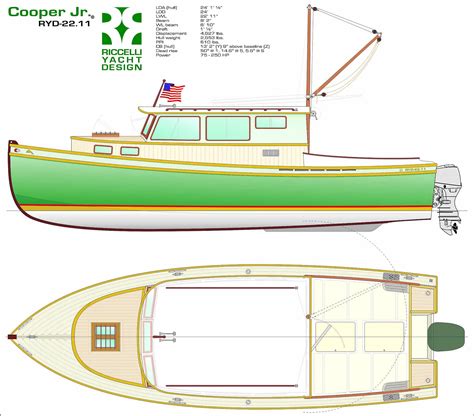 Sport Fishing Boat Plan | Boat plans, Boat building plans, Model boat plans