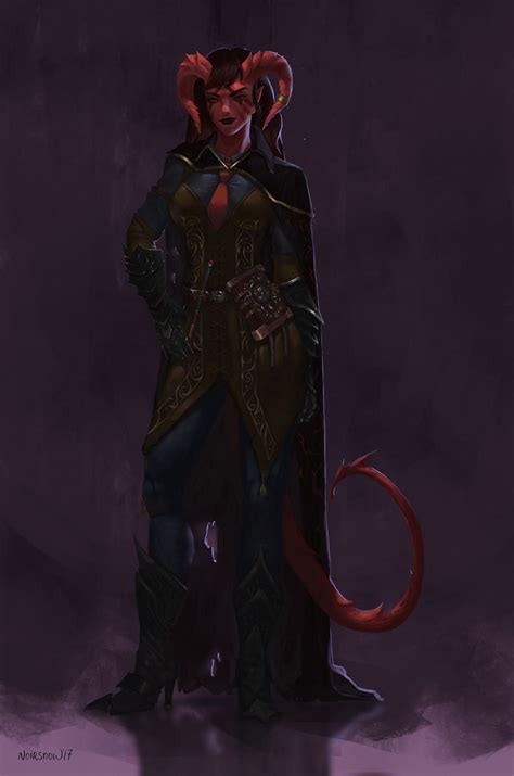 Noirsnow | Character portraits, Tiefling female, Character art