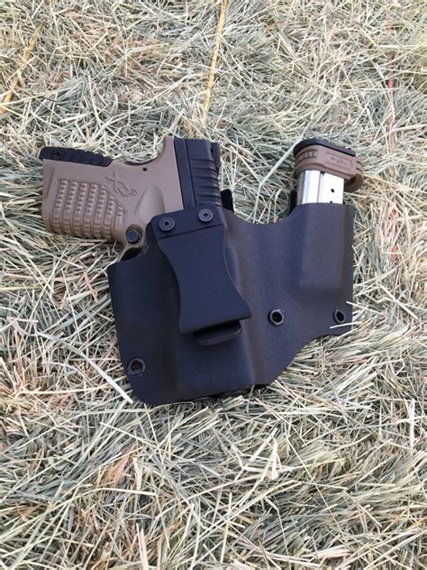 XDs 9mm IWB Mag Kydex Holster