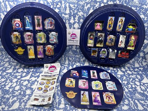 Disney Mini Brands Collector Case Complete with figures plus collectors ...