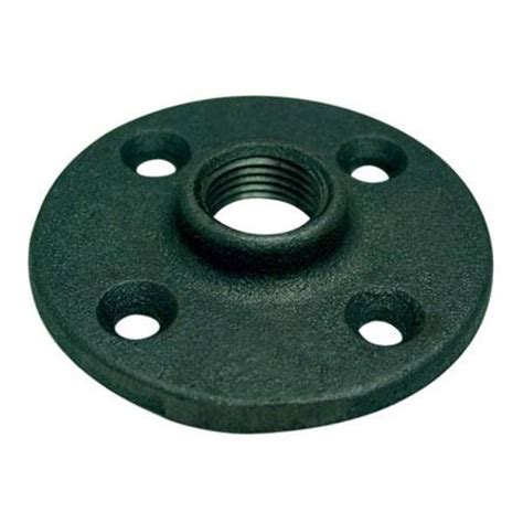 JMF Black Pipe Floor Flange, I.D. 1/2" - 3514108989802 | Blain's Farm ...