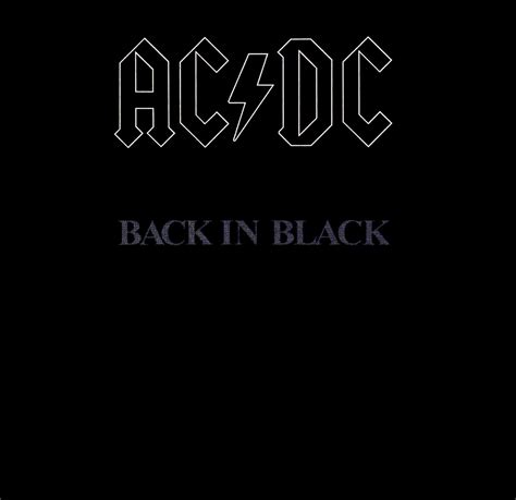 Iron Drakkar: AC/DC - BACK IN BLACK - (1980)