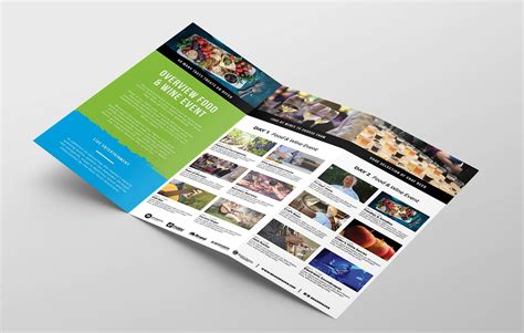 Free Tri-Fold Brochure Template for Events & Festivals - PSD, Ai & Vector