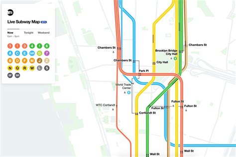 MTA's new 'live' subway map shows trains in real time