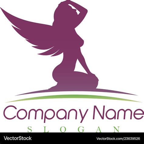 Angel logo Royalty Free Vector Image - VectorStock