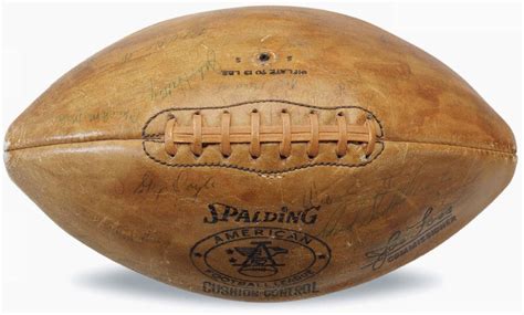 The Glorious History of the Humble AFL Ball