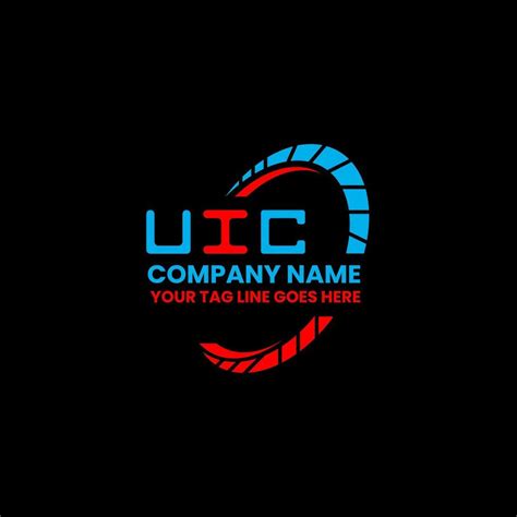 UIC letter logo vector design, UIC simple and modern logo. UIC ...