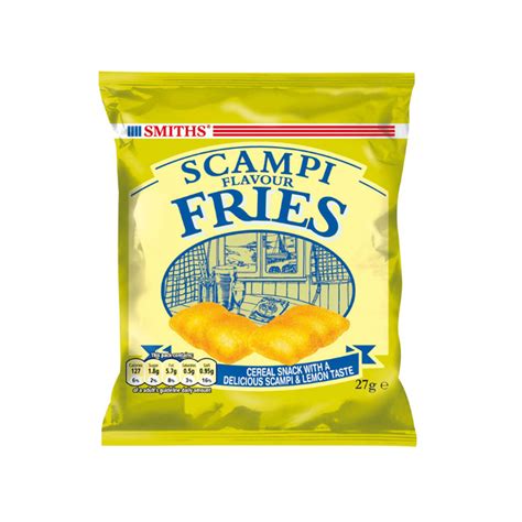 Smiths Scampi Fries | Card of 24 Packets (27g) | Netcrisps — NetCrisps