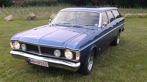 Ford Falcon XY 1971 Station Wagon - Update Interior & Engine bay - YouTube