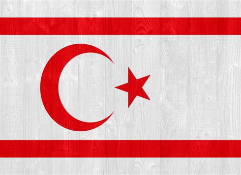 Turkish Republic Of Northern Cyprus Flag Royalty-Free Stock Image ...