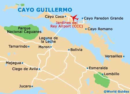 Cayo Guillermo Travel Guide and Tourist Information: Cayo Guillermo ...