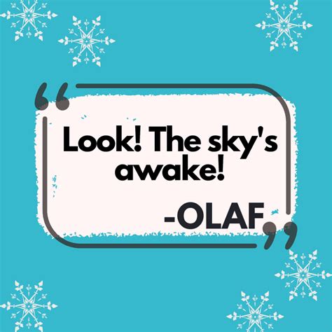 63+ Best Olaf Quotes from Disney's Frozen