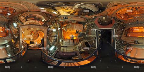 360° view of Inside Skylab Space Station 2 Johnson Space Center Houston ...