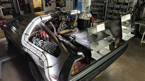 Delorean Time Machine Replica Detailed Review - Bobs Prop Shop's 45th ...