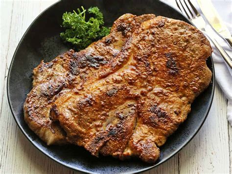 Pan-Fried Pork Shoulder Steak - Healthy Recipes Blog