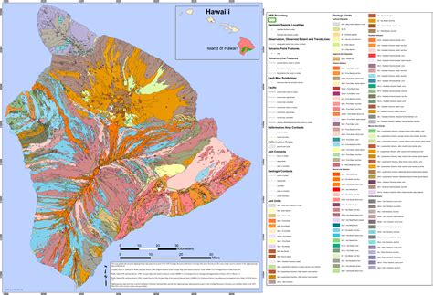 Hawaii Volcanoes Maps | NPMaps.com - just free maps, period.