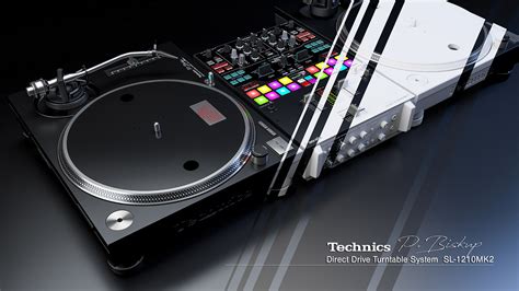 Technics SL 1210 MK2 CGI on Behance