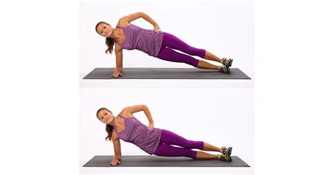 Side Plank Dips | Side Plank Variations | POPSUGAR Fitness Photo 3