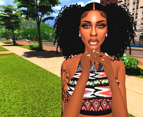 Girl Black Hair Cc Sims 4