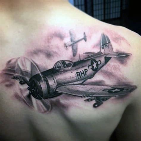 70 WW2 Tattoos For Men - Memorial Military Ink Design Ideas