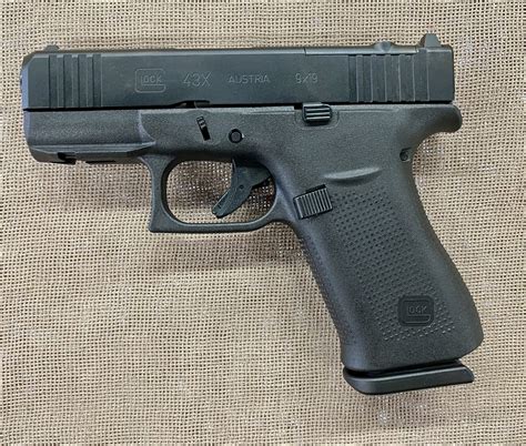 Glock 43X MOS 9mm compact 10+1 capacity fixed sights – Saddle Rock Armory