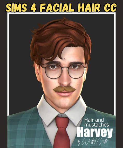 19+ Amazing Sims 4 Facial Hair CC (Beards, Mustaches, Stubble, & Goatees)