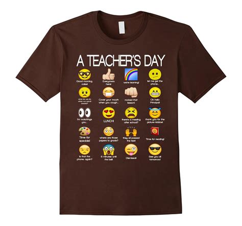 A Teacher’s Day T Shirt Funny Emoji Teacher Gift