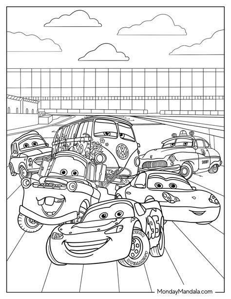 Disney Coloring Pages For Boys Cars Coloring