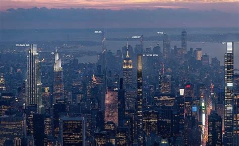 Future New York skyline (2026-2030) : nyc