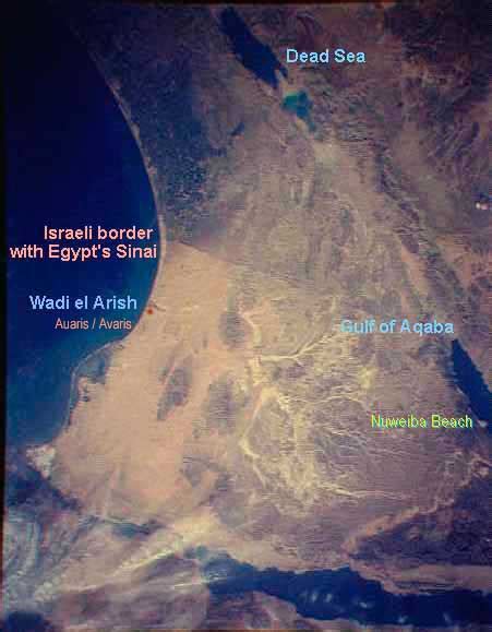 Wadi El Arish Map