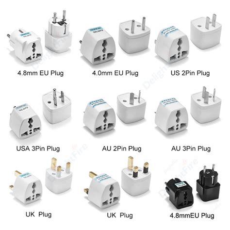 Universal AU Australian Plug Adapter EU US UK To AU Australia Travel ...