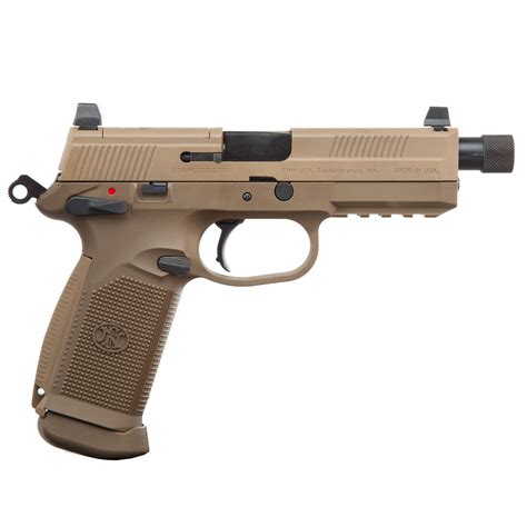 VFC FN Herstal FNX-45 Tactical mit Metallschlitten GBB 6mm BB Flat Dark ...