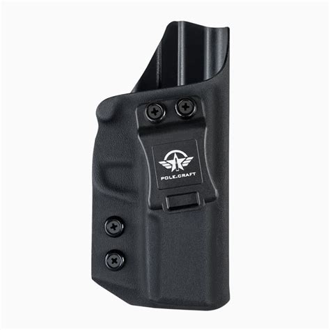 PoLe.Craft Glock 17 Holster IWB Kydex Holster Custom Fit: Glock 17 (Gen ...