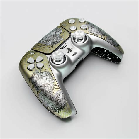 Silver Dragon MKII PS5 Controller | Killscreen