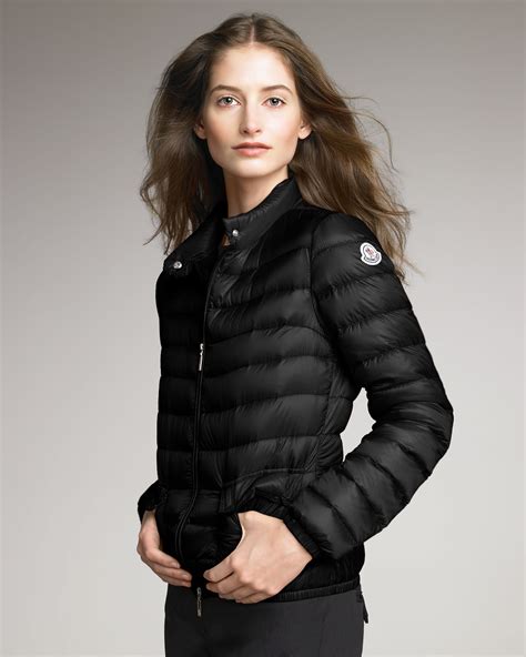 Lyst - Moncler Lightweight Puffer Jacket, Black in Black