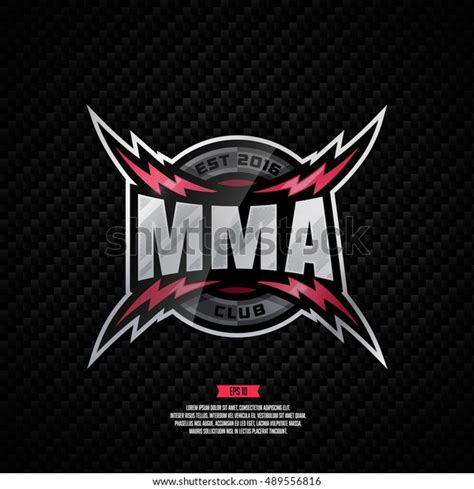 Modern Professional Logo Design Mma Club Stock Vector (Royalty Free ...