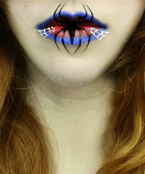 10 Dazzling Halloween Lip Art Ideas