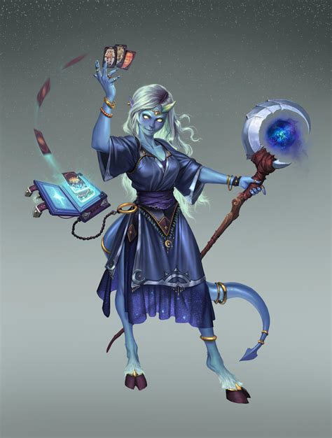 [ART] Midara, Tiefling Tarot Divination Wizard : r/DnD