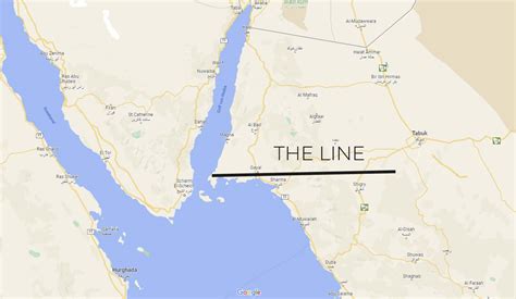 The Line (Saudi Arabia): Location, photos + videos of the construction ...