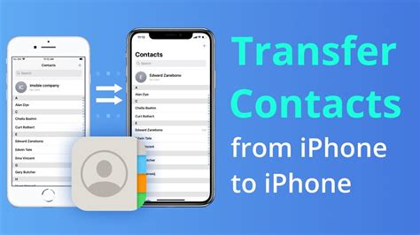 [4 Ways] How To Transfer contacts from iPhone to iPhone Tutorial 2023 ...