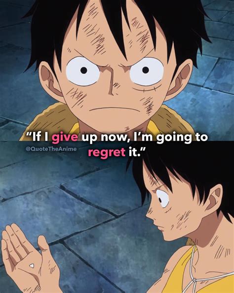 10+ Luffy Quotes that Inspire Us (Images) | One piece quotes, Anime ...