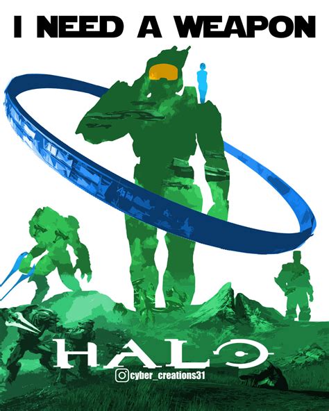 Halo Silhouette by CyberCreations on DeviantArt