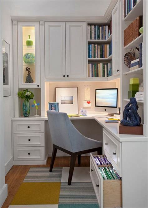 20 Home Office Designs for Small Spaces | Small home offices, Home ...