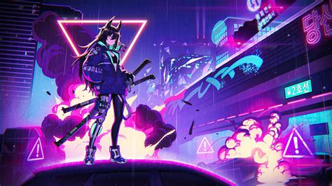 Neon Light Anime Wallpapers - Top Free Neon Light Anime Backgrounds ...