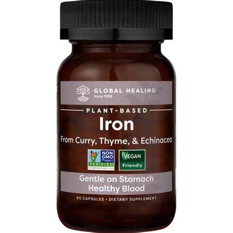 Plant-Based Iron Supplement - Organic | OAWHealth