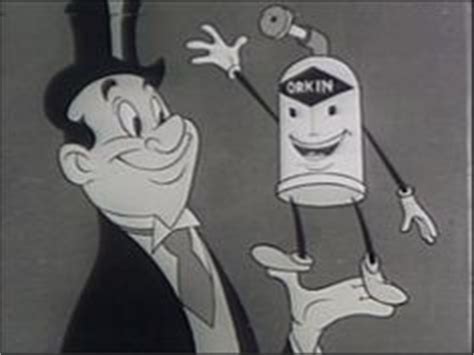 1954: First Orkin television ad airs, featuring Otto the Orkin Man, a ...