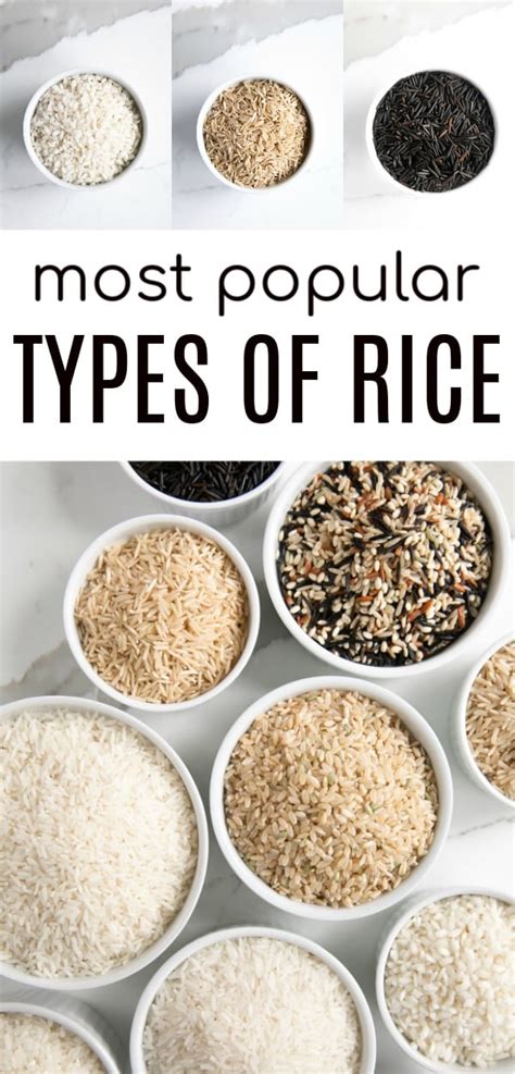 Different Types of Rice: Varieties and What to Do With Them - The ...