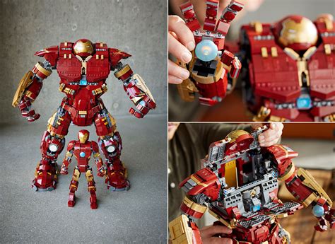 LEGO Marvel Iron Man Hulkbuster (76210) Set Unveiled, Stands 1.7-Feet ...